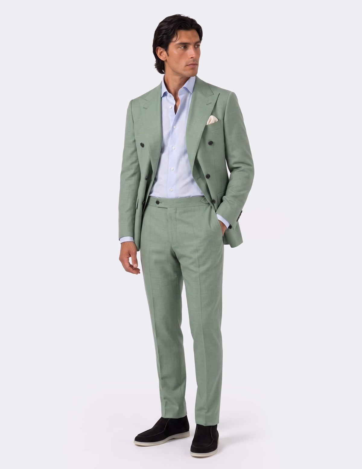 The Verona Double-Breasted Suit - Samir Bachkami