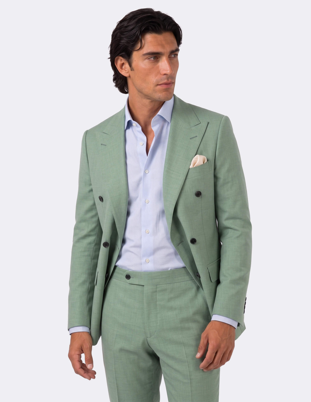 The Verona Double-Breasted Suit - Samir Bachkami