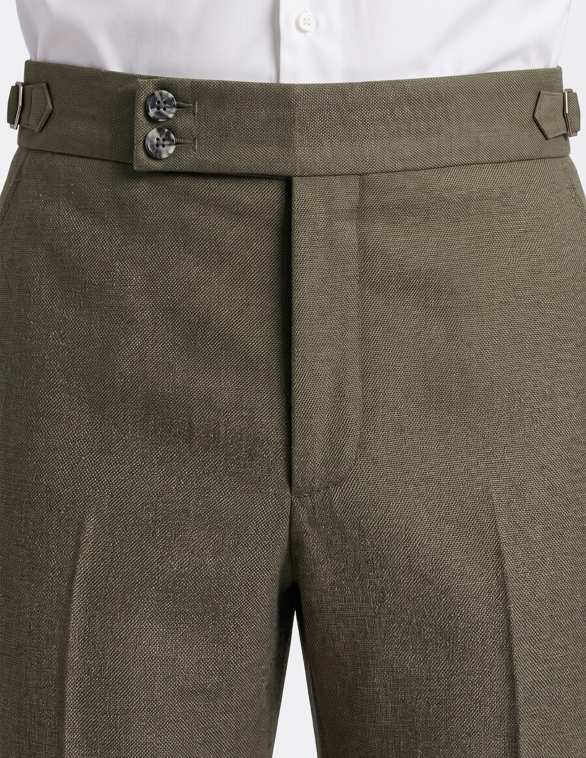 The Verona Olive DB Trousers - Samir Bachkami