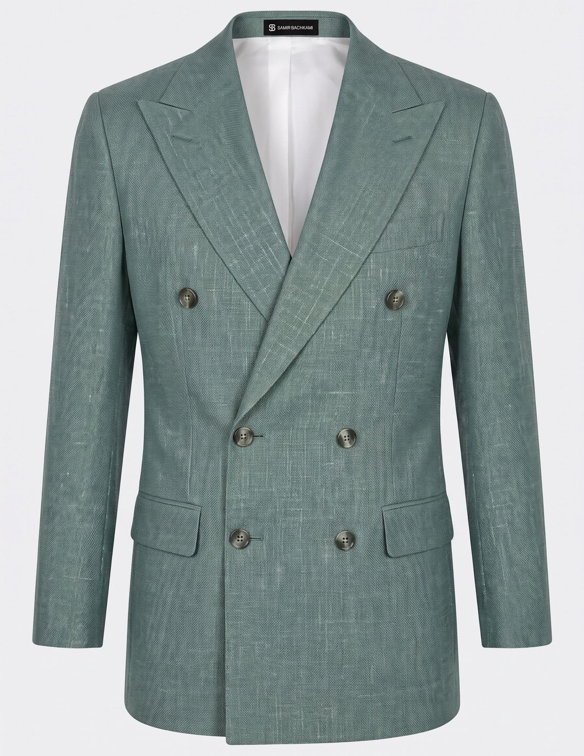 The Virello Sage Double-Breasted Jacket - Samir Bachkami