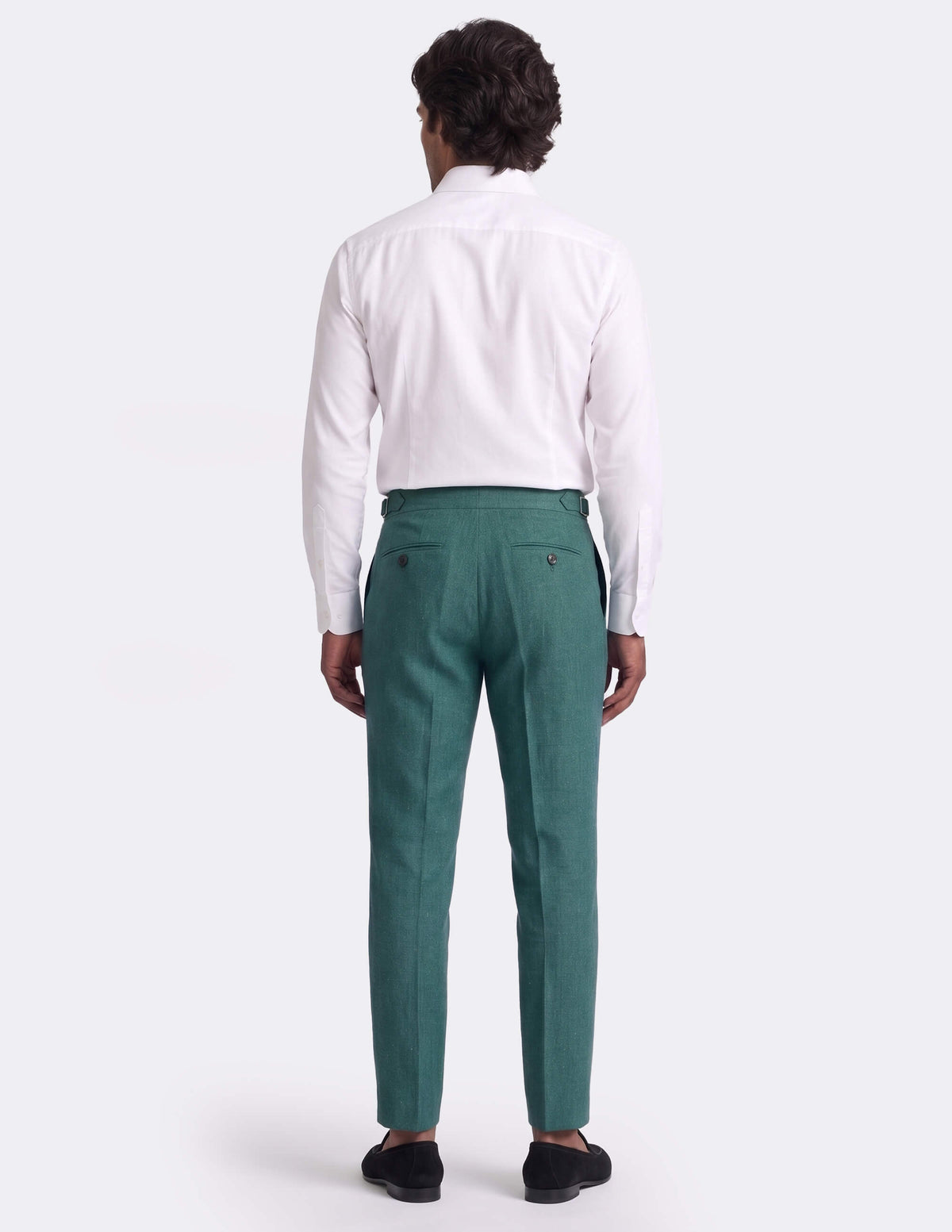 The Viresto Teal Trousers - Samir Bachkami