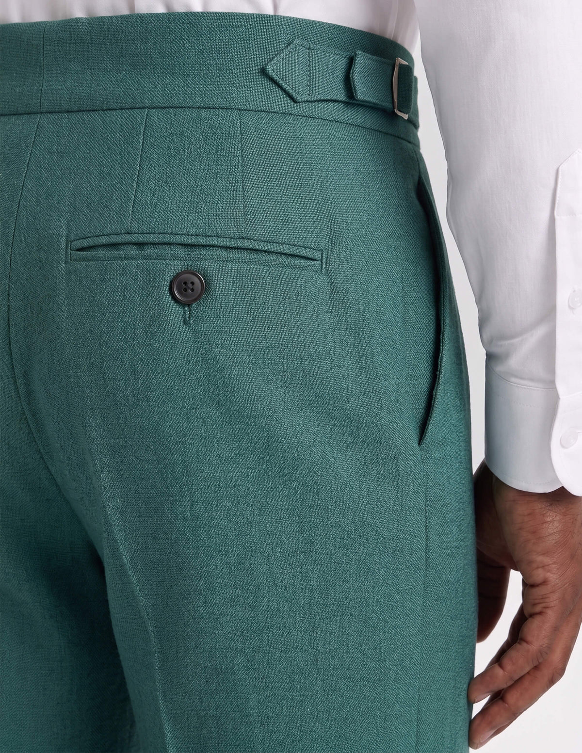 The Viresto Teal Trousers - Samir Bachkami