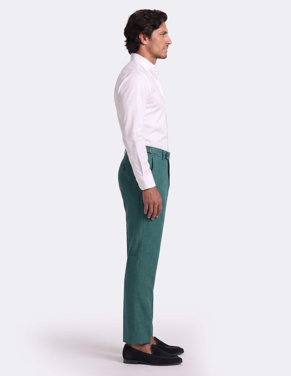 The Viresto Teal Trousers - Samir Bachkami
