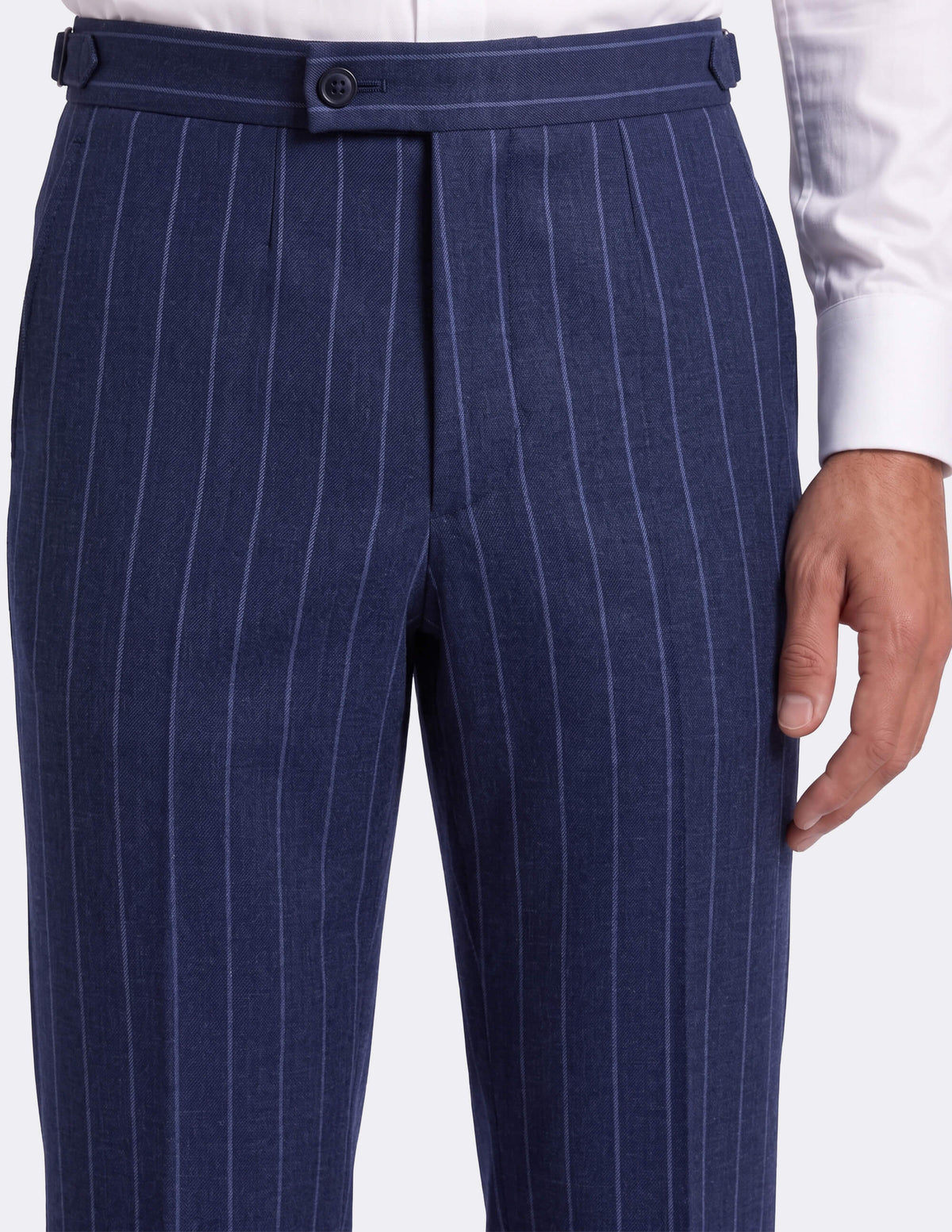 The Zorvello Navy Double-Breasted Suit - Samir Bachkami