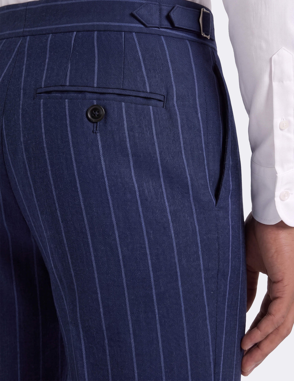 The Zorvello Navy Double-Breasted Suit - Samir Bachkami