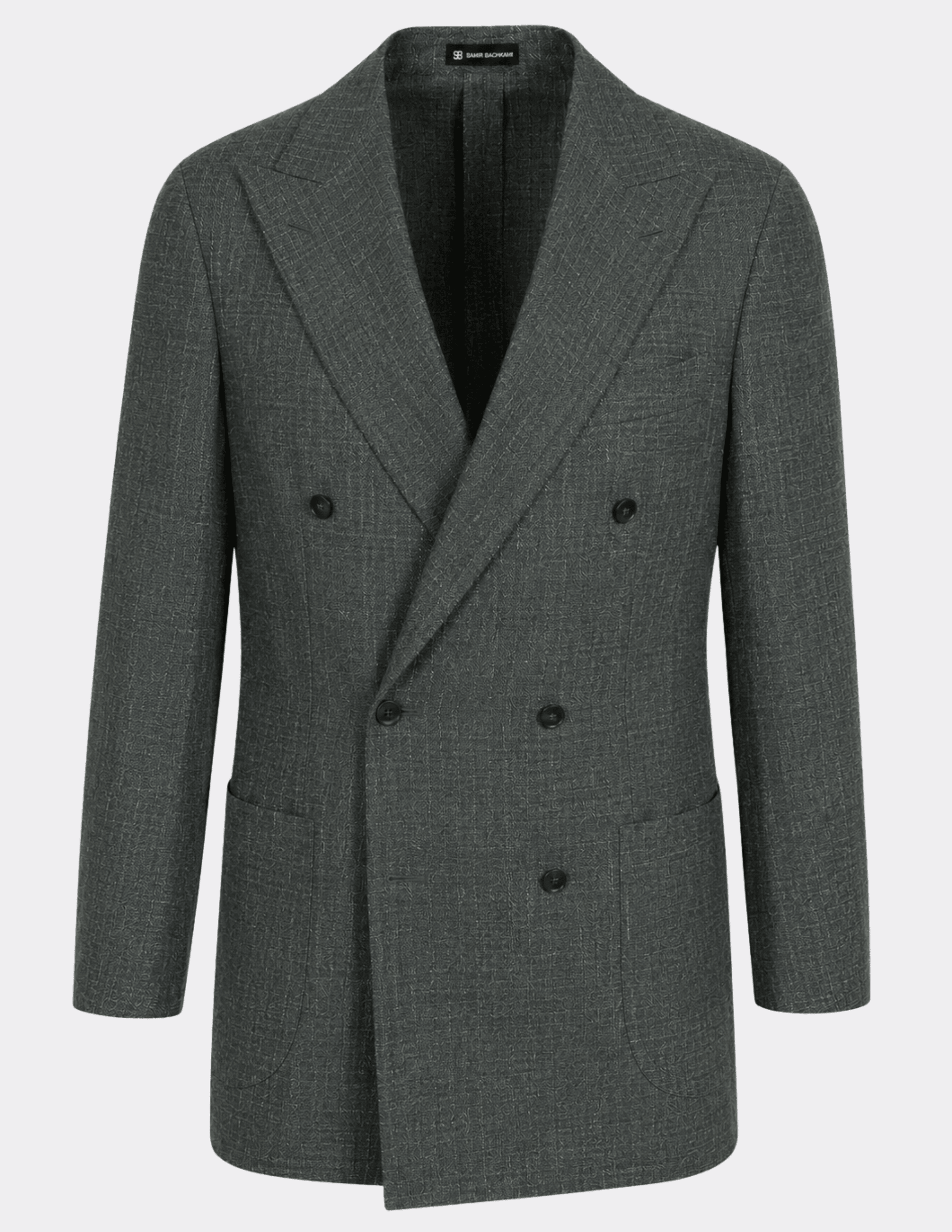 Torino Olive DB Jacket - Samir Bachkami