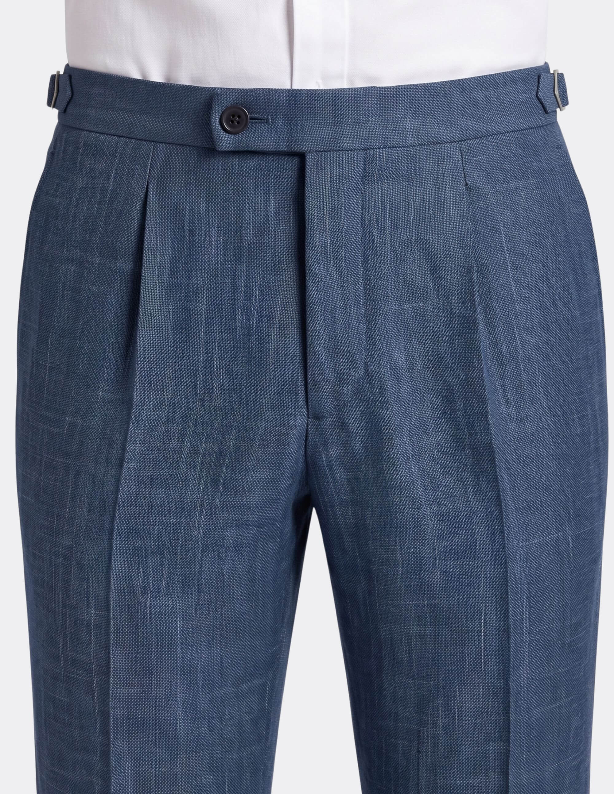 The Bellagio Blue Check Double-Breasted Suit
