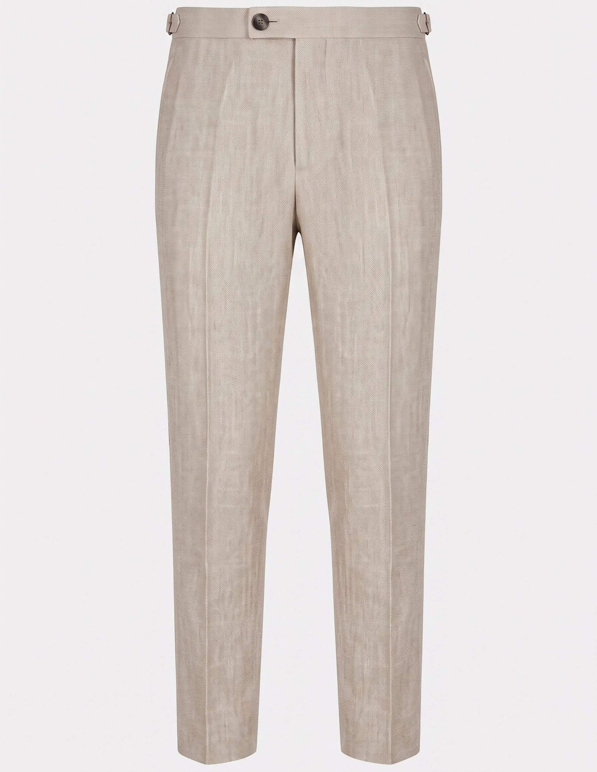 The Lecce Taupe Stripe Single-Breasted Suit