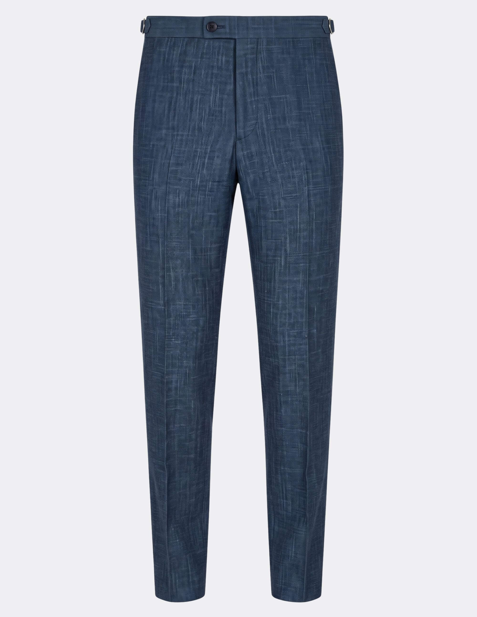 The Bellagio Blue Check Double-Breasted Suit