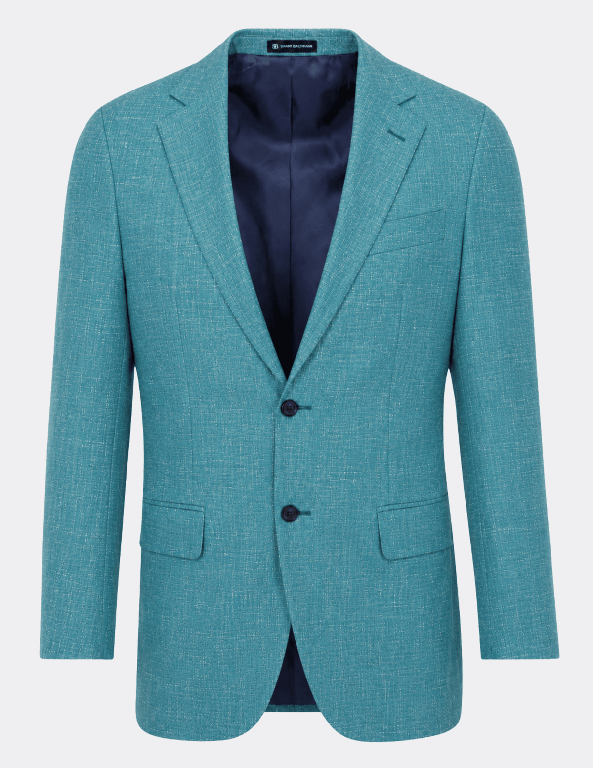 Tuscan Aqua Single Breasted Suit - Samir Bachkami