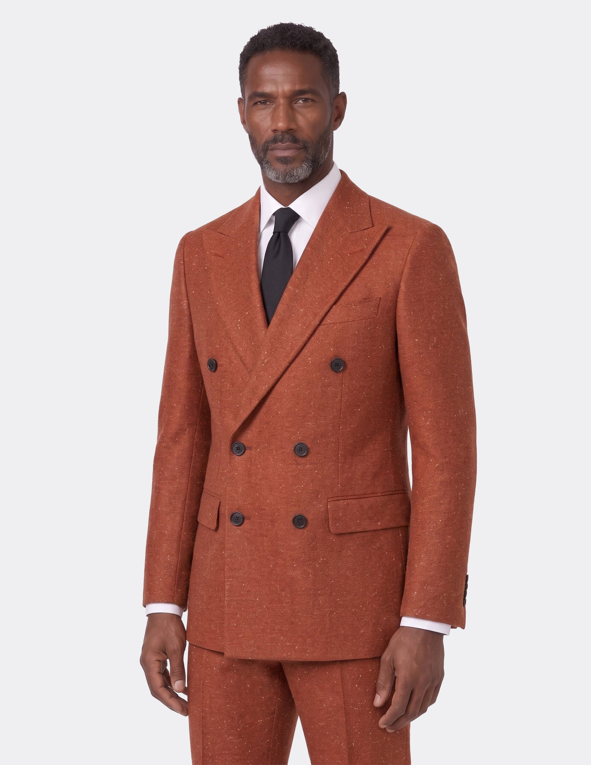 Tuscan Ember Breasted Suit - Samir Bachkami