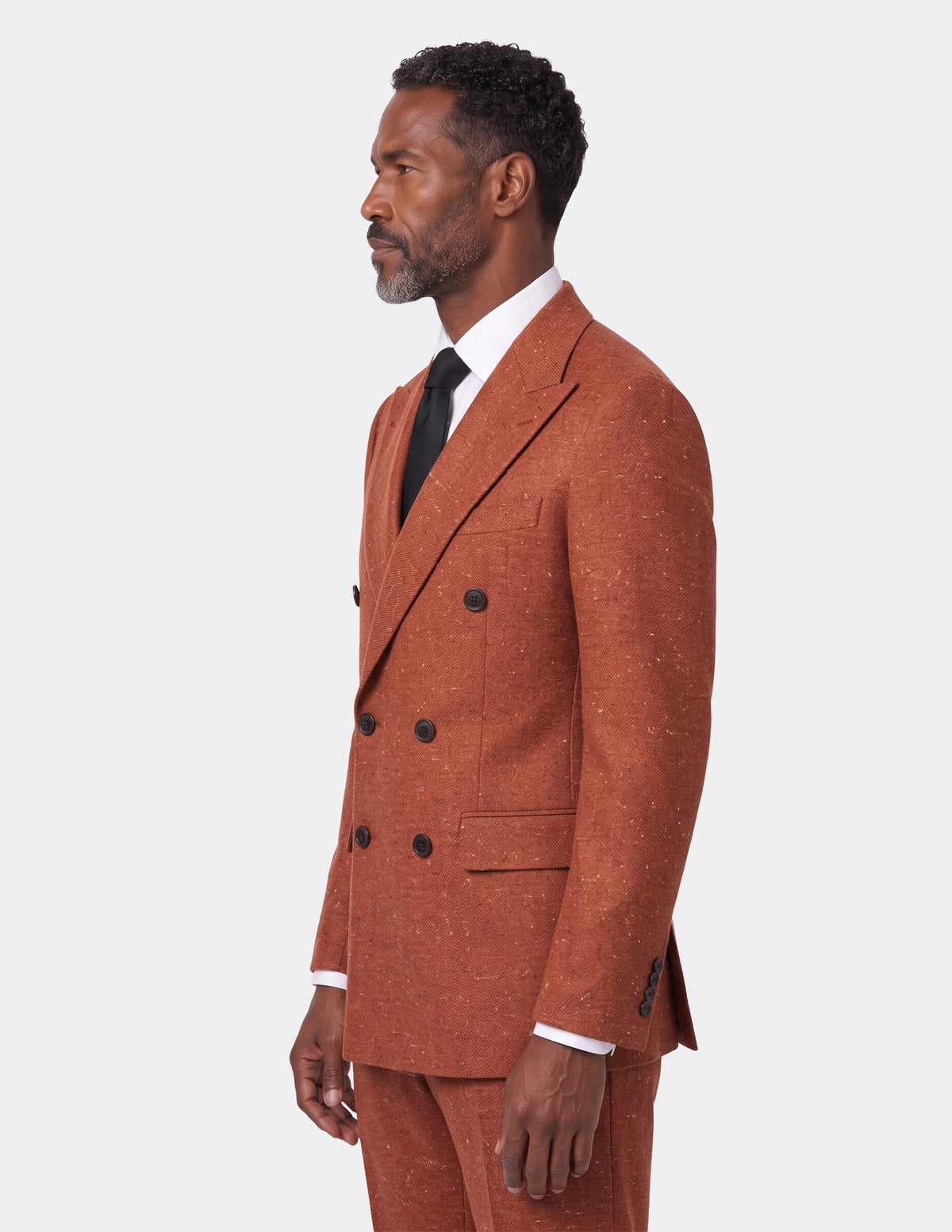 Tuscan Ember Breasted Suit - Samir Bachkami