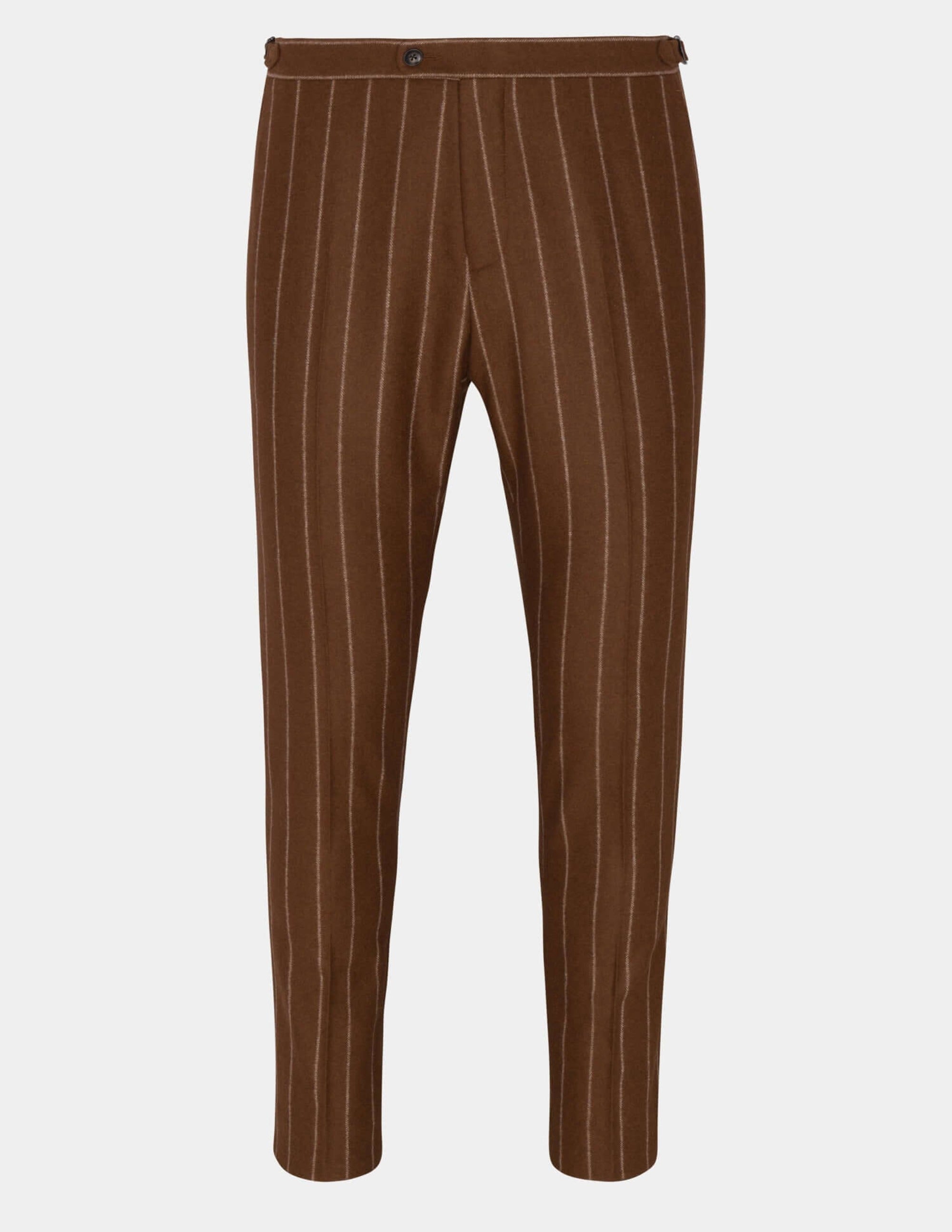 Bisonte Off-White Wool Cashmere Trousers - Samir Bachkami