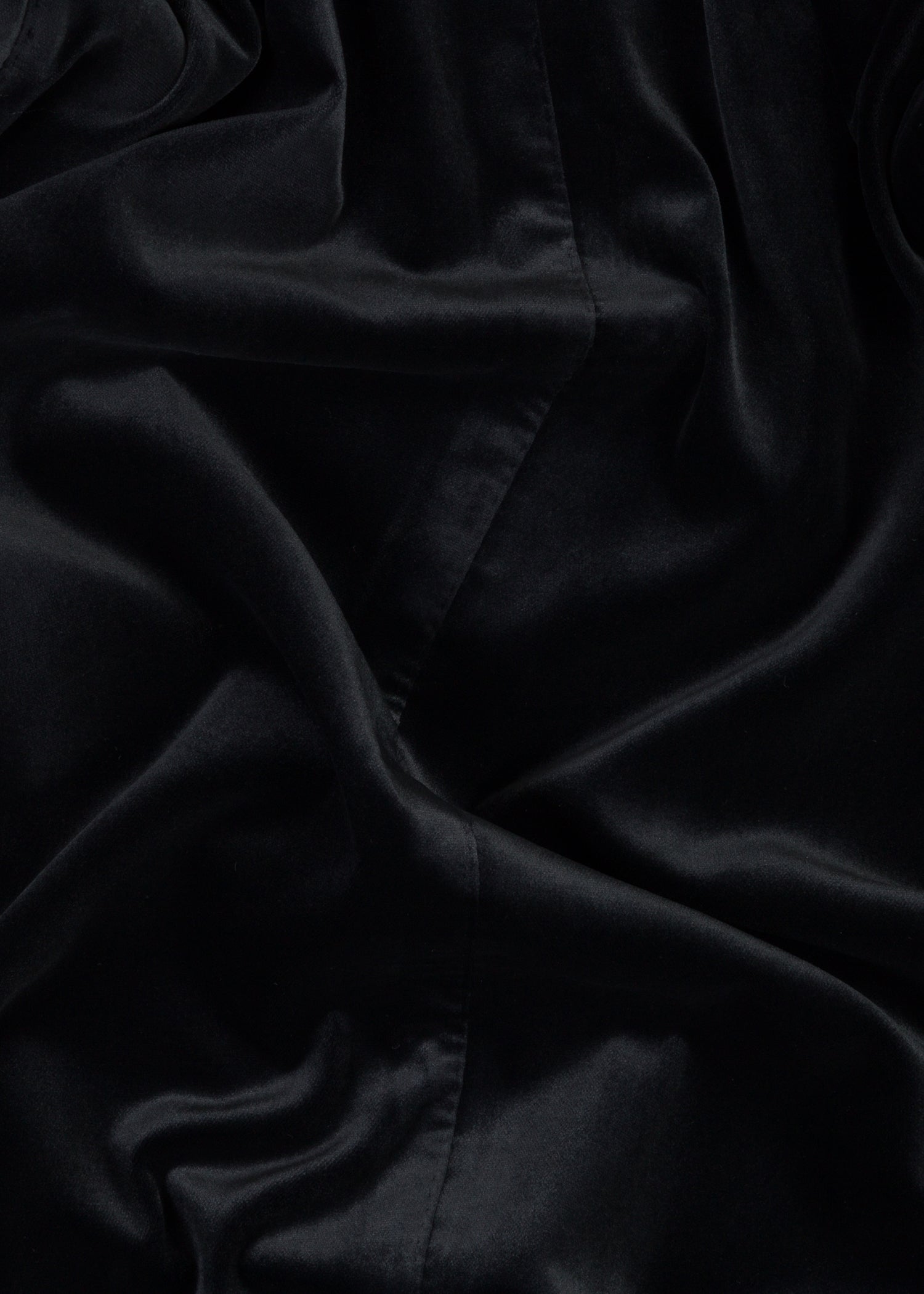 Light Black Velvet Single Breasted Jacket