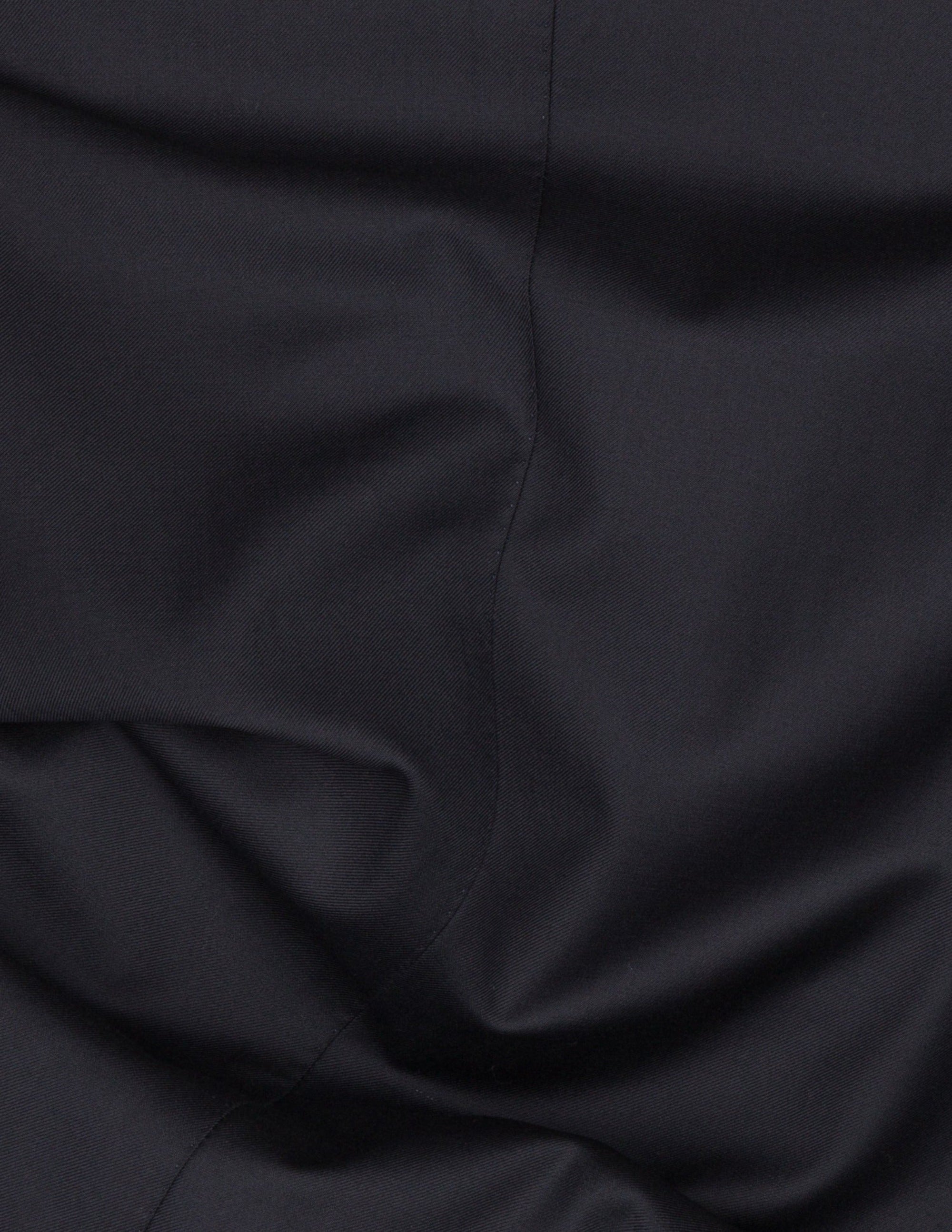 Black Wool Cashmere Notch Jacket - Samir Bachkami