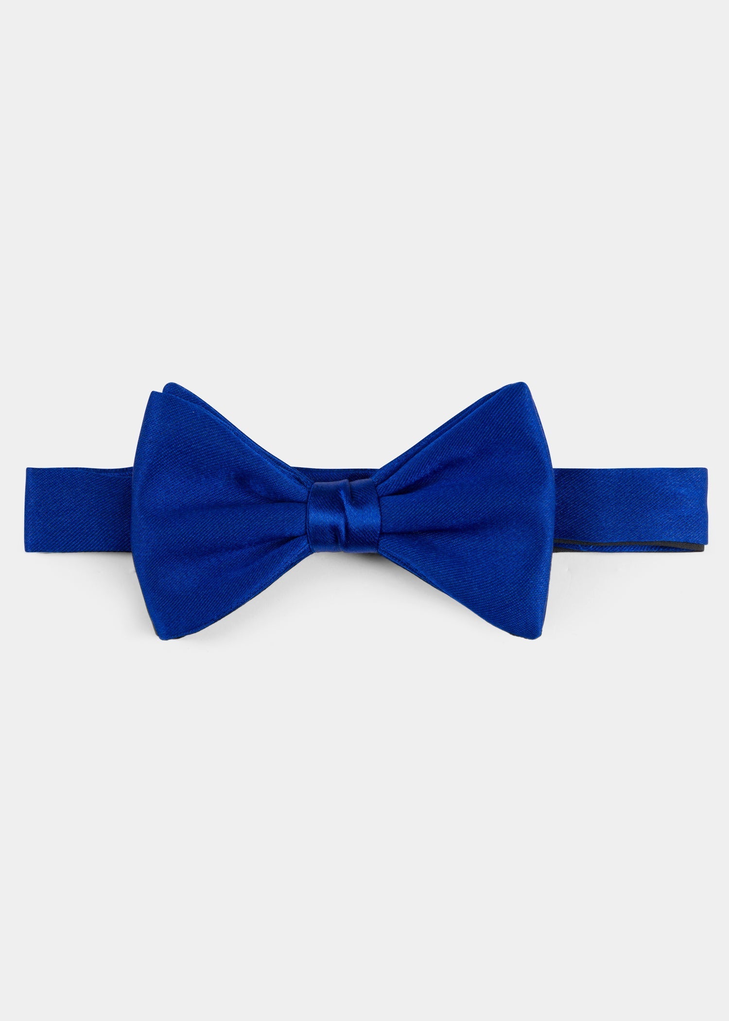 Blue Grenadine Silk Bow Tie - Samir Bachkami