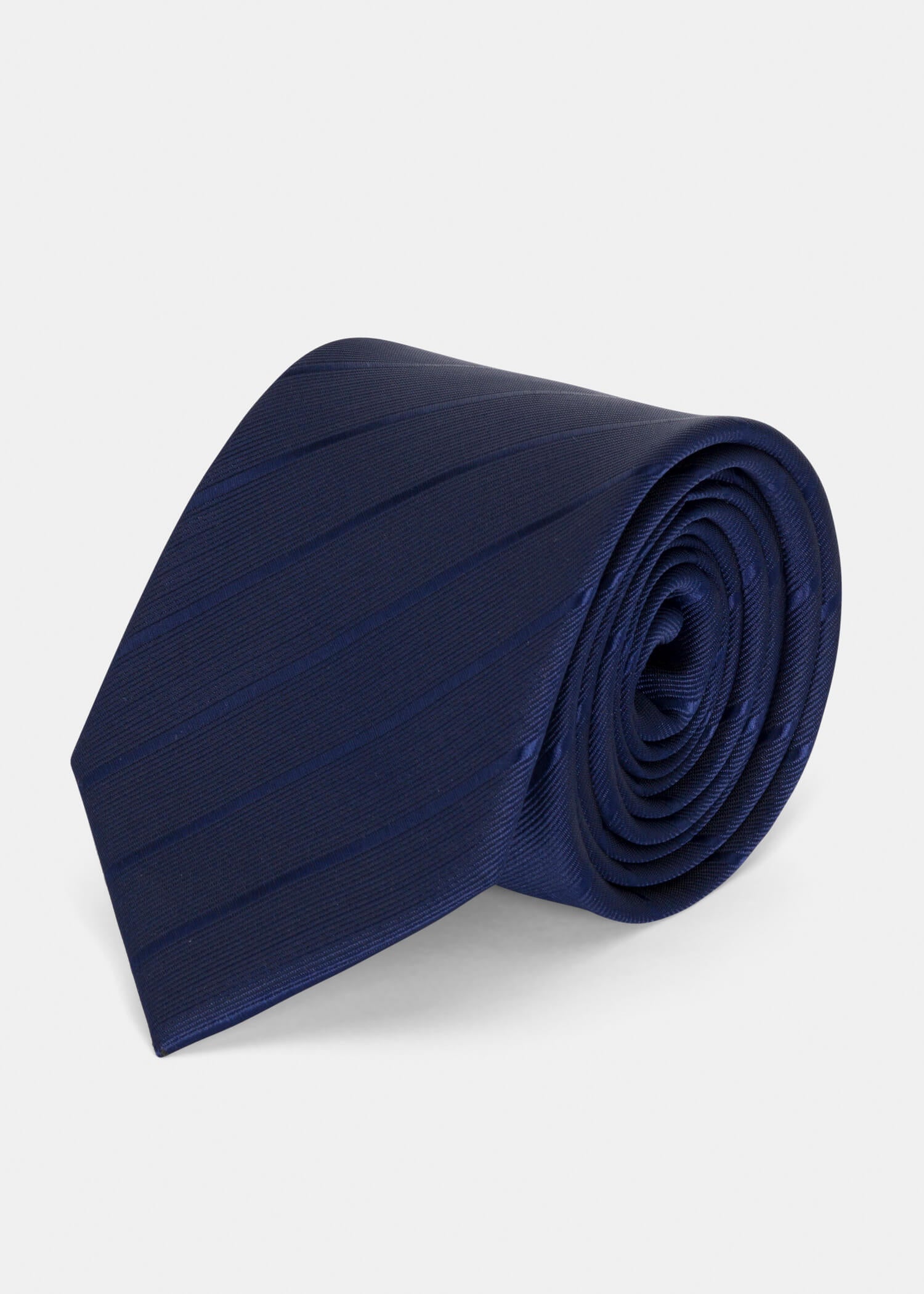 Blue Lined Tie - Samir Bachkami