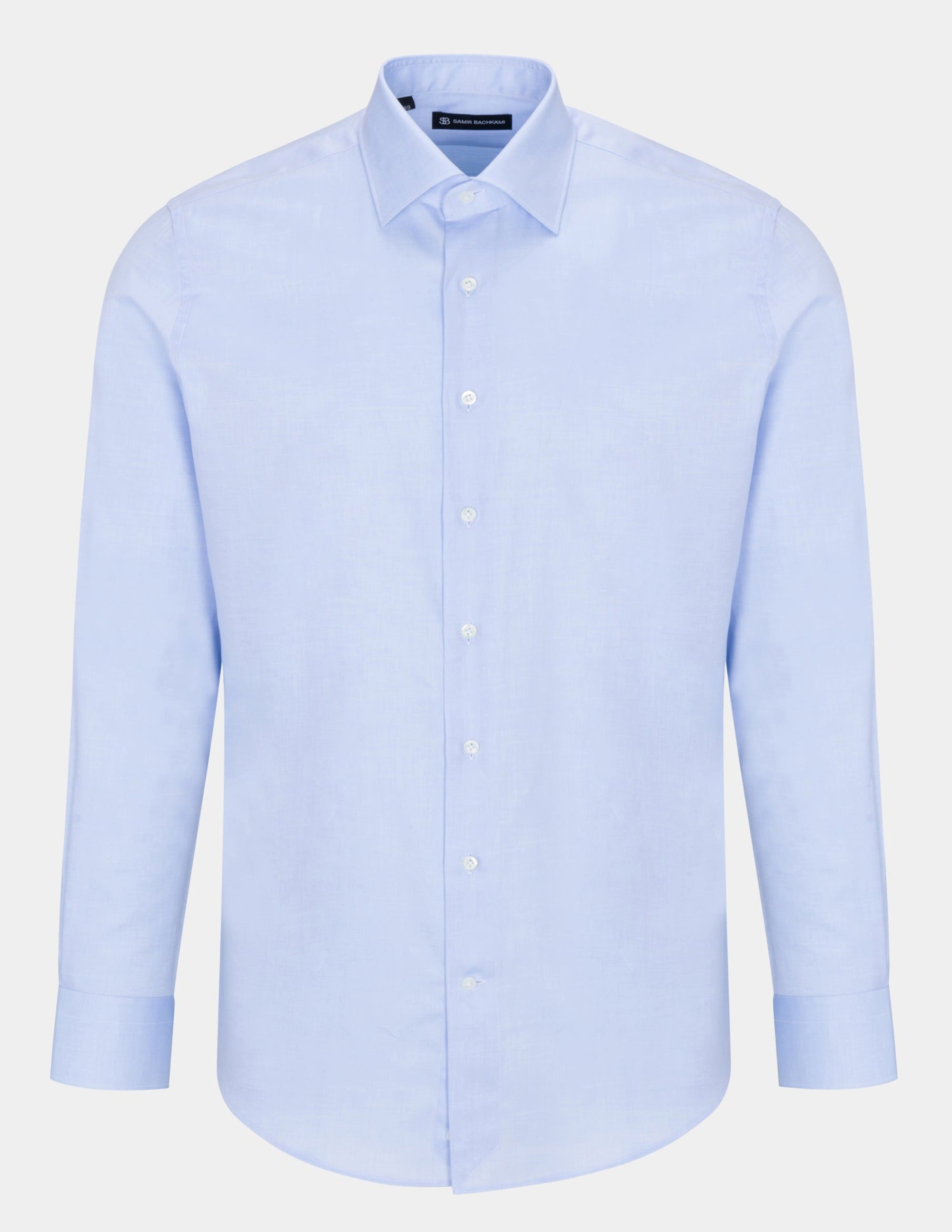 Blue Slim Fit Shirt - Samir Bachkami