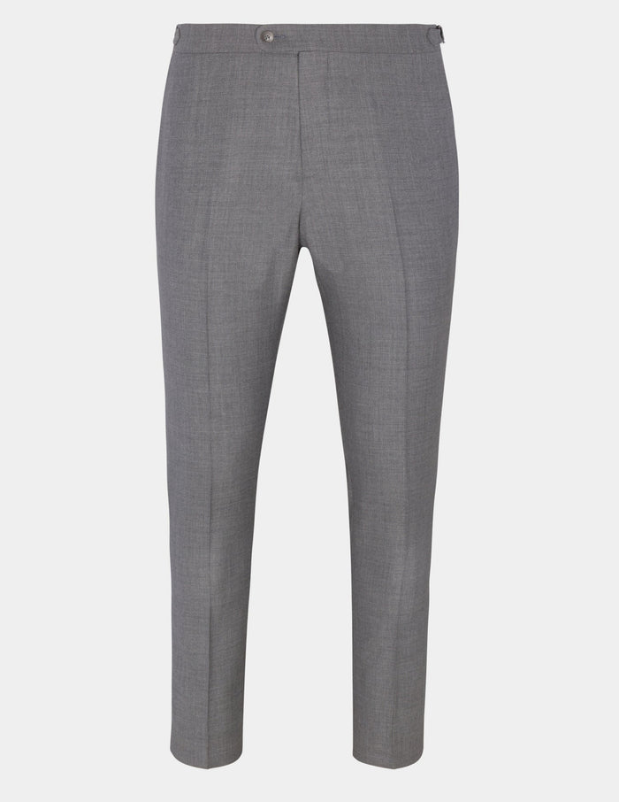Dark Grey & Maroon Solid Woolen Trouser (Pack of 2) main image 1