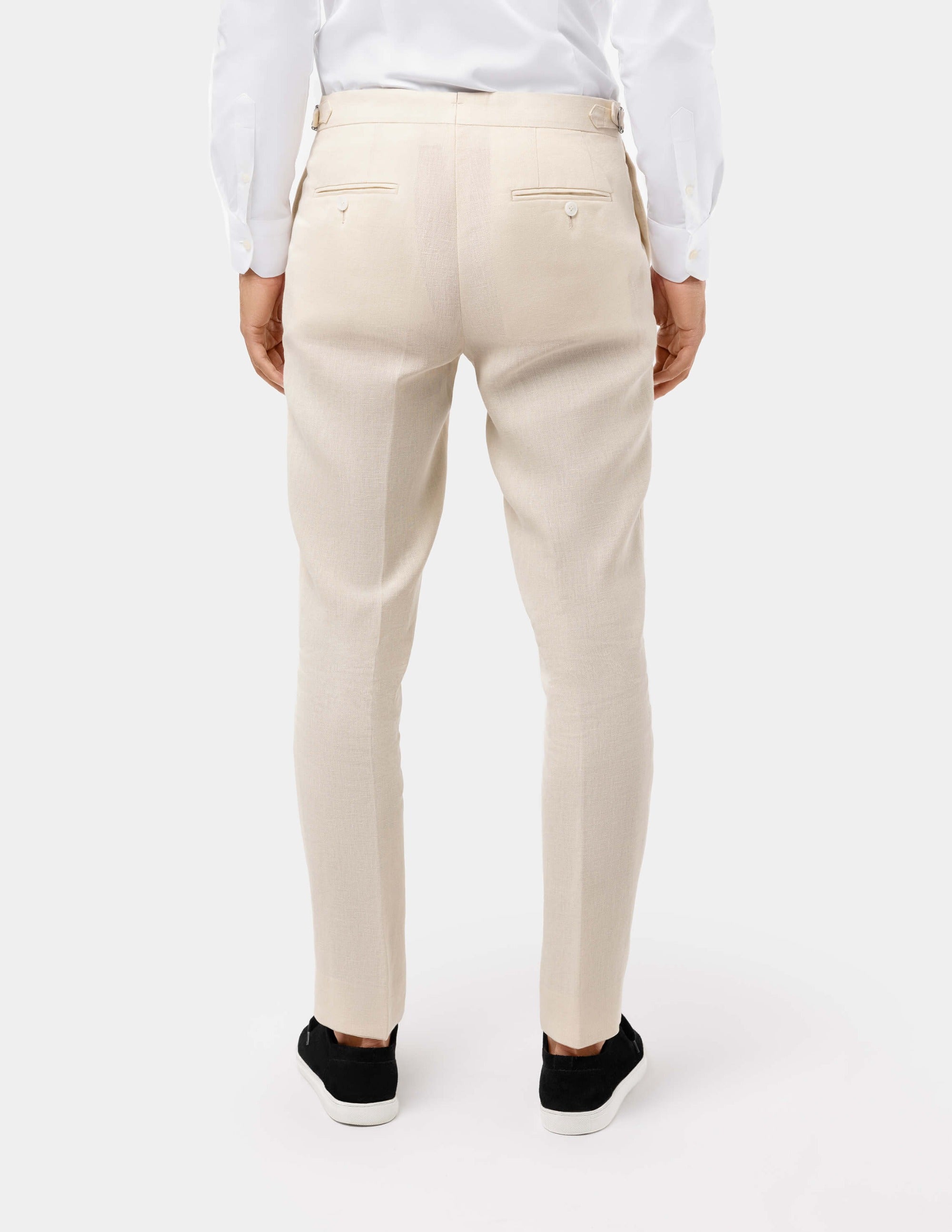 HANBANGWEI Beige Mens Linen Dress Pants for Wedding Slim Fit Linen Suits  for Men Linen Pants Men Big and Tall at Amazon Men's Clothing store