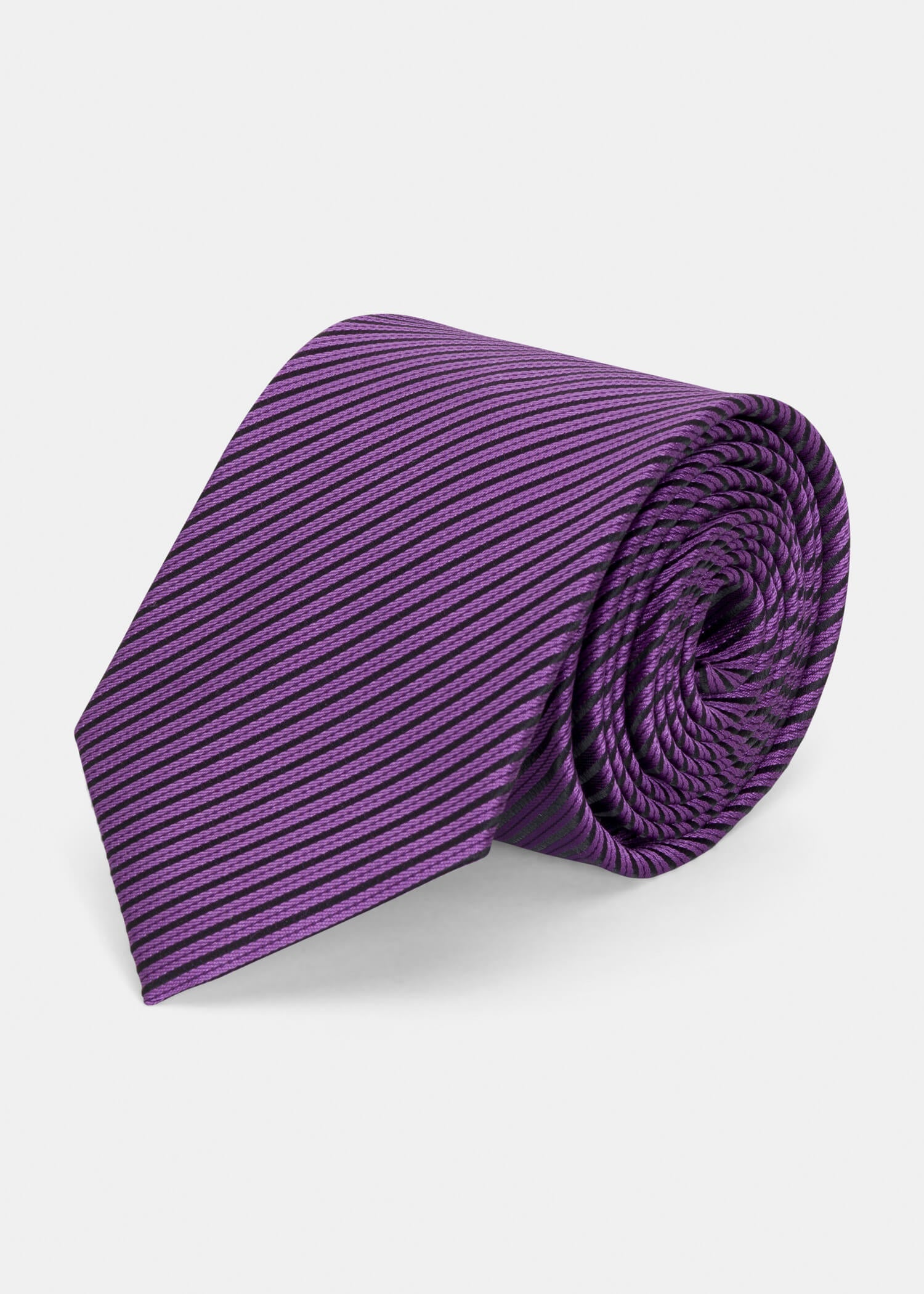 Purple Black Tie - Samir Bachkami