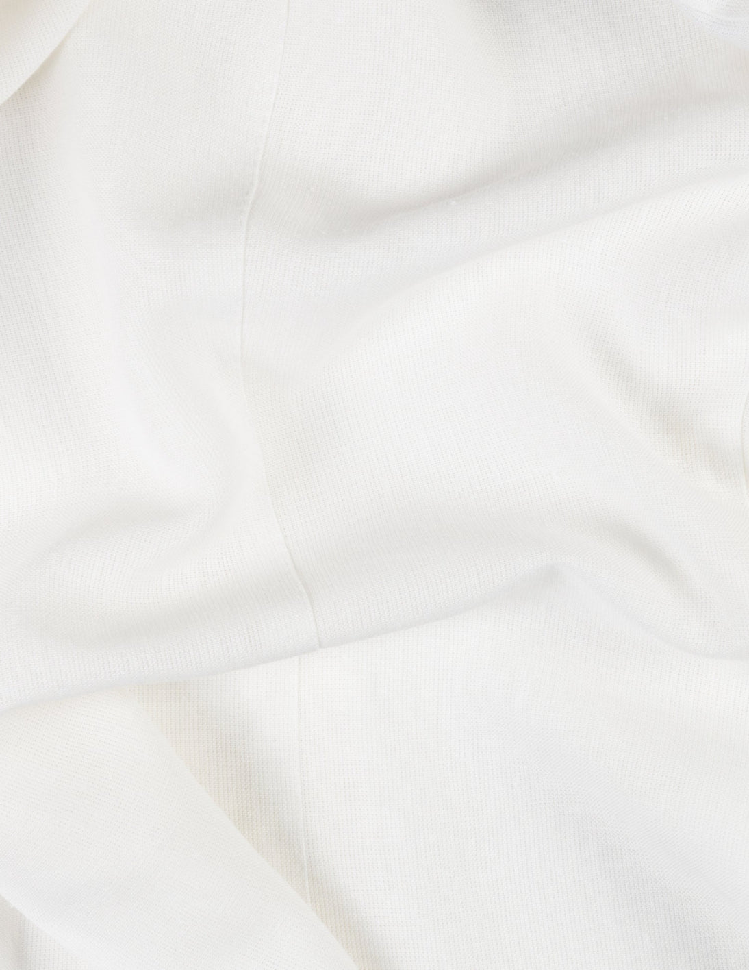 White Linen Trousers - Samir Bachkami