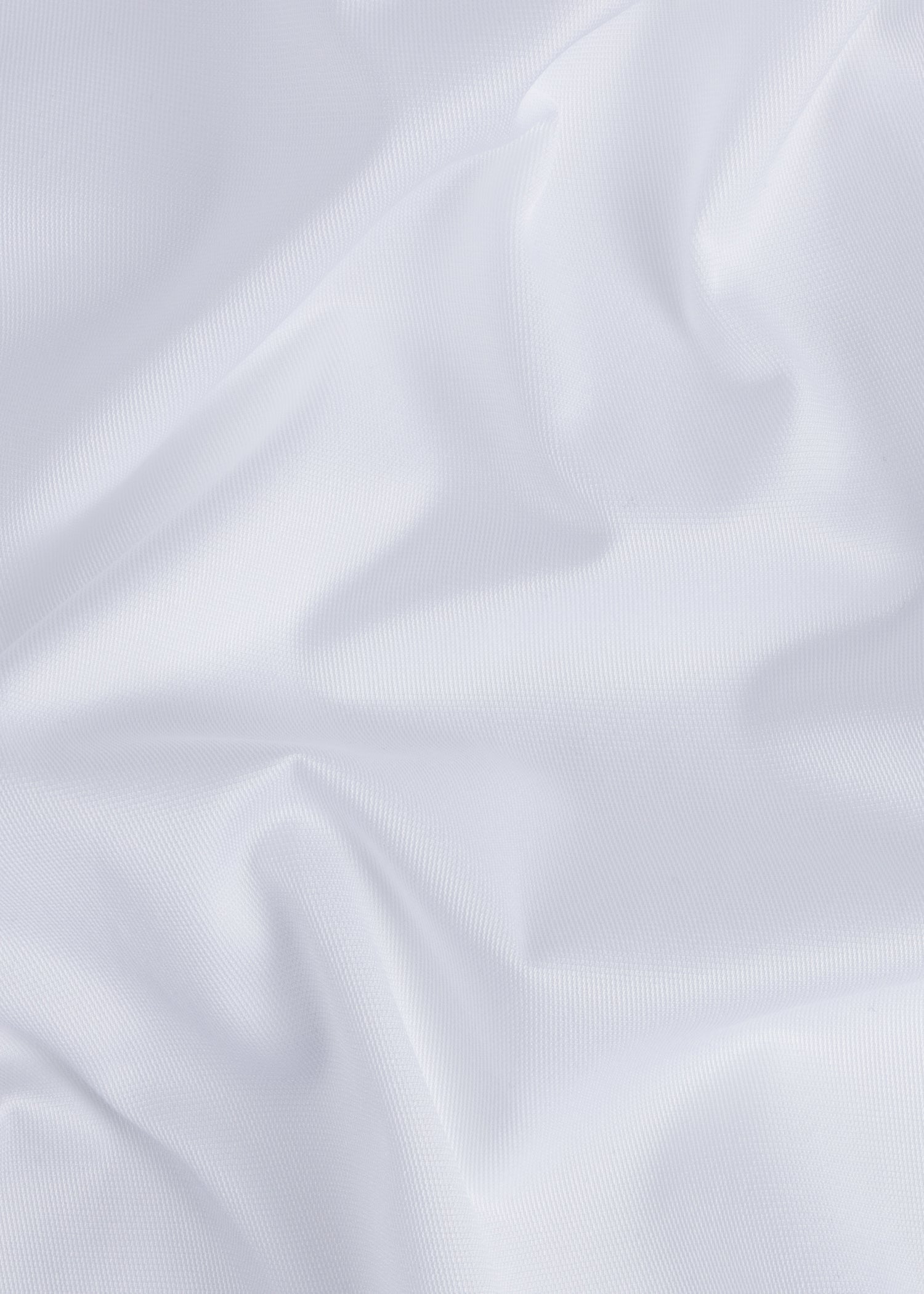 White Textured Slim Fit Shirt - Samir Bachkami